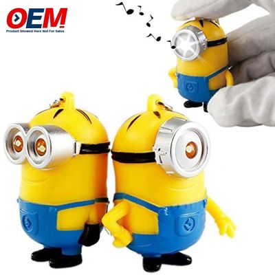 Chaveira de Figura de Plástico Personalizada Brinquedos Chaveira de Lâmpadas
