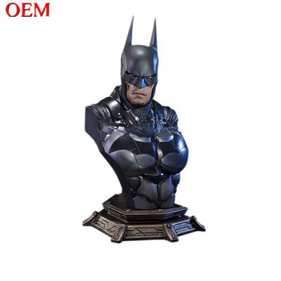 Produtor de brinquedos personalizados 3D Bat-Man Toy caixa de dinheiro figuras figurino de plástico