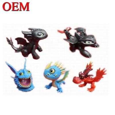 CUSTOM Criaturas míticas de plástico Brinquedos Figuras de animais Dragão Modelo 3D Figura de plástico