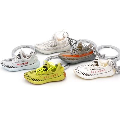 Calçados desportivos personalizados Forma 3D Mini Sneaker Chave promocional