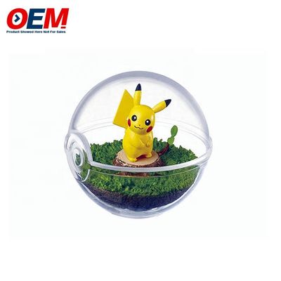 Personalize o seu próprio desenho Brinquedos de cápsula redonda vazios Brinquedos de ovo de plástico OEM