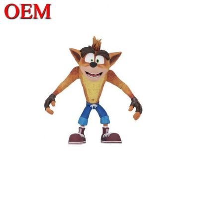 Figura de desenho animado Toy Crash Figura de boneca de desenho animado Bandicoot
