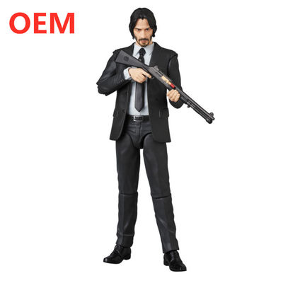 Custom Make Articulado Corpo Figura de Ação de Brinquedos de Plástico