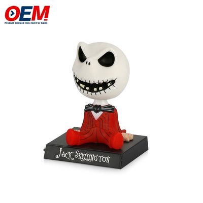 Brinquedo de dança com cabeça de bobble movido a energia solar personalizado