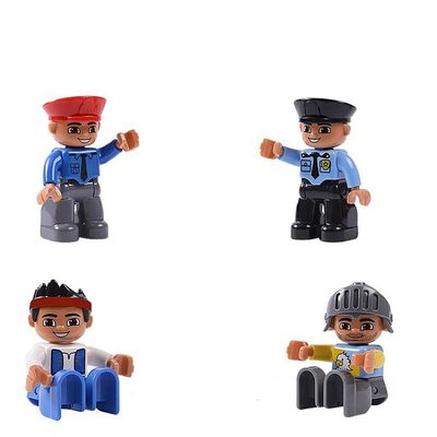 Mini ABS Plástico Ação Anime Figuras Blocos de Construção Figuras Brinquedos Para Crianças