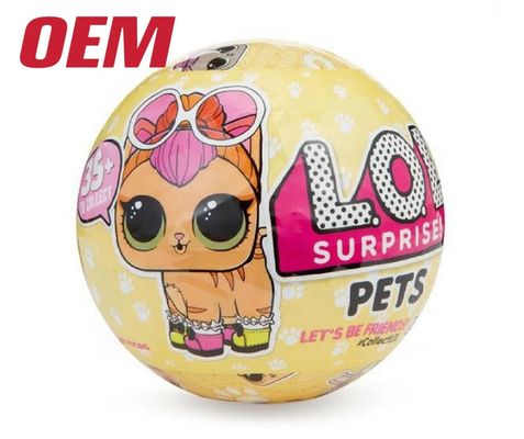 Figura personalizada Modelo Surpresa Mini cápsula Toy Figura Fazer brinquedo de bola de plástico