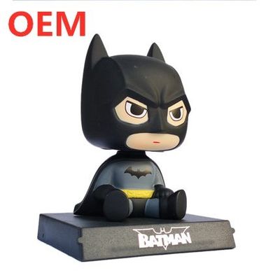 Personagem de ação personalizada brinquedos engraçados de balançar a cabeça