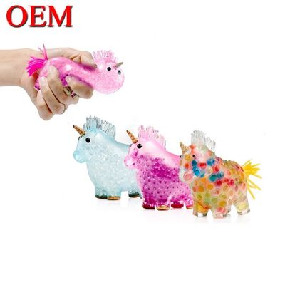 Bolas de estresse molhosas de OEM brinquedo de mudança de cor de gel de estresse de OEM bola de estresse feita de silicone TPR brinquedo para crianças