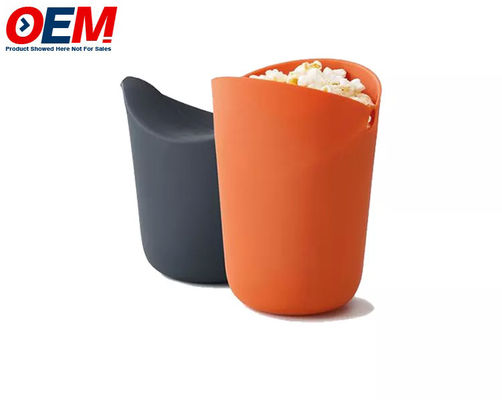 Balde de pipoca de plástico com impressão personalizada de alta qualidade OEM, com tampa, para promoção