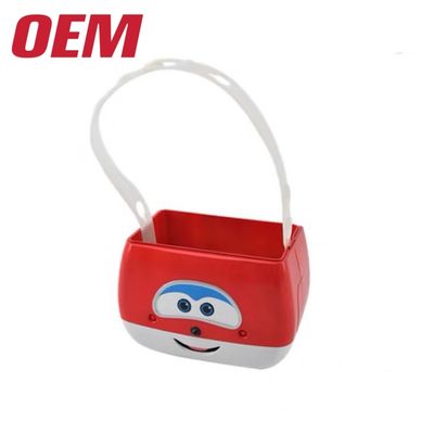 Copo de palha feito sob encomenda Cartoon Popcorn Bucket Carro Vazio Função de armazenamento Bucket