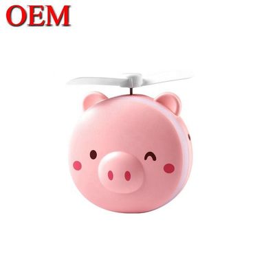 Oem Portátil Cartoon Ventilador Mini Ventiladores recarregáveis