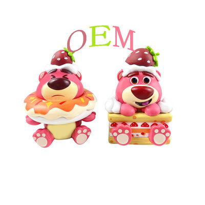 Brinquedos de silicone de plástico customizados OEM 3D Soft Squishy figura de personagem Brinquedos Fábrica fabricantes de brinquedos