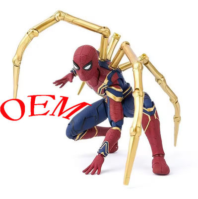 Homem-Aranha Personalizado Figura de Ação Plástica Homem-Aranha Colecionável Modelo 15 Cm Homem-Aranha Modelo Figura