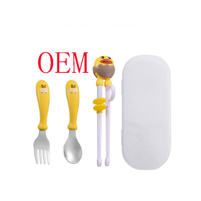 Cozinha personalizada Crianças de silicone engraçadas Crianças Treinador Lavável Reutilizável Casa Aprendizagem Bebê Cartoon Aprendizagem Reutilizável Treinamento