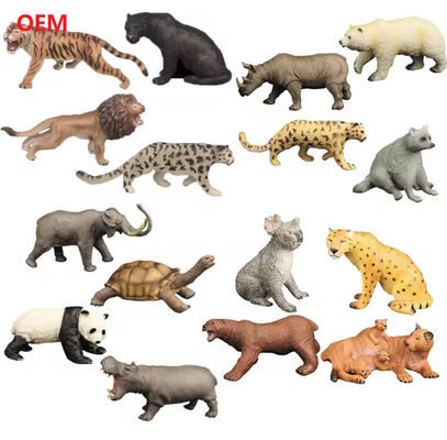 brinquedos de animais de plástico selvagem brinquedos de figuras de animais brinquedos de animais modelo