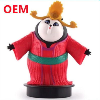 Customizado Cor Vermelha 3d PVC Brinquedos OEM suave Coleção de Plástico Personagens de Anime Fazer TPR 10 Cm Alta Figura de menina fofa