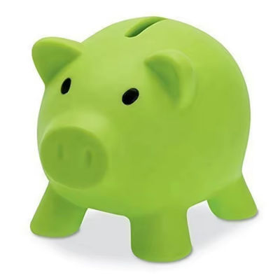 Cor personalizada Carinhosos Piggy Bank caixa de dinheiro crianças presente