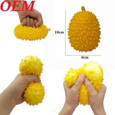 Brinquedos de prensagem de frutas de plástico liberam o estresse