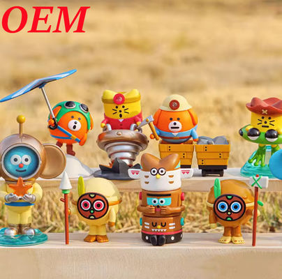Brinquedos de plástico de desenhos animados PVC Brinquedos de animais para crianças presente