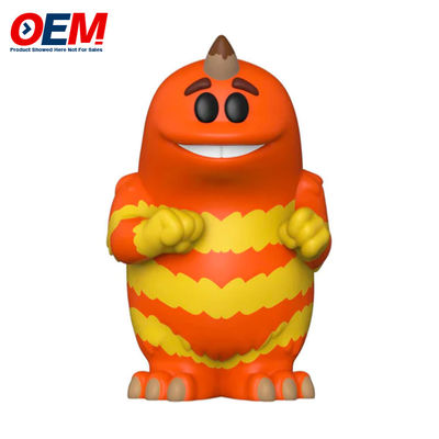 Brinquedo 3D de plástico personalizado de Halloween / boneca fofinha de plástico