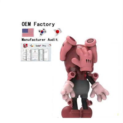 Feito de PVC macio OEM Arte Figura de vinil Personalizado Figura de brinquedo designer
