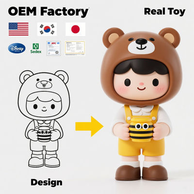 Custom PVC Toy Manufacturer with 20 Years Experience Offering OEM Services and Custom Design Solutions