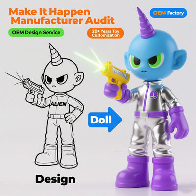 Brinquedo de PVC personalizado OEM profissional com 20 anos de experiência em tamanho personalizado e tema de filmes e TV